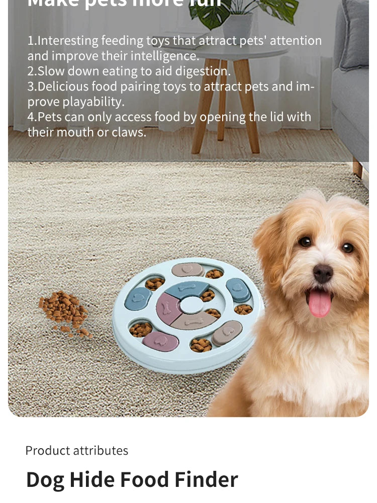 Interactive Dog Feeder Toy for Puppy Education - Smarsty