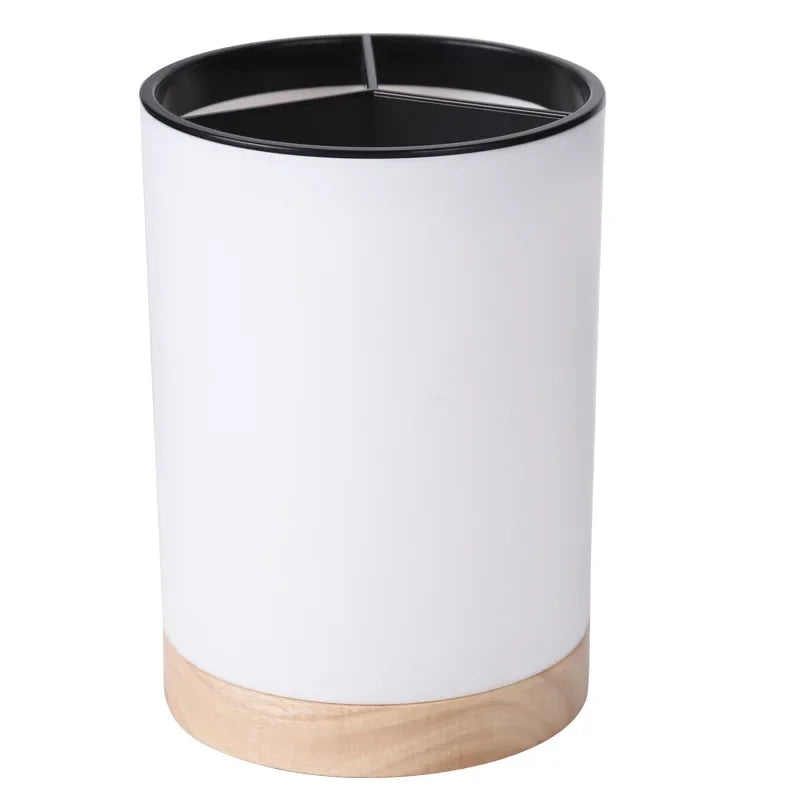 Utensil Holder Cutlery Drainer Kitchen Tableware Storage Bucket Plastic Chopstick Spoon Storage Rack Detachable Kitchen Tools