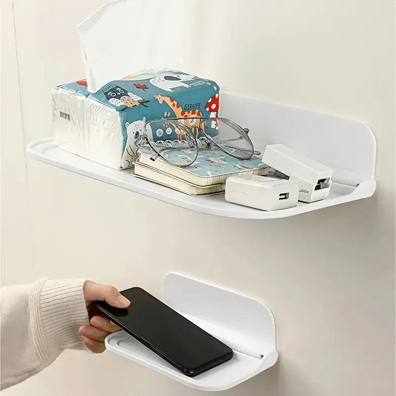 Foldable Wall-Mounted Shelf for Easy Storage - Smarsty