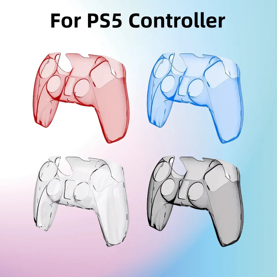 Ultra Slim Transparent PS5 DualSense Controller Case - Smarsty