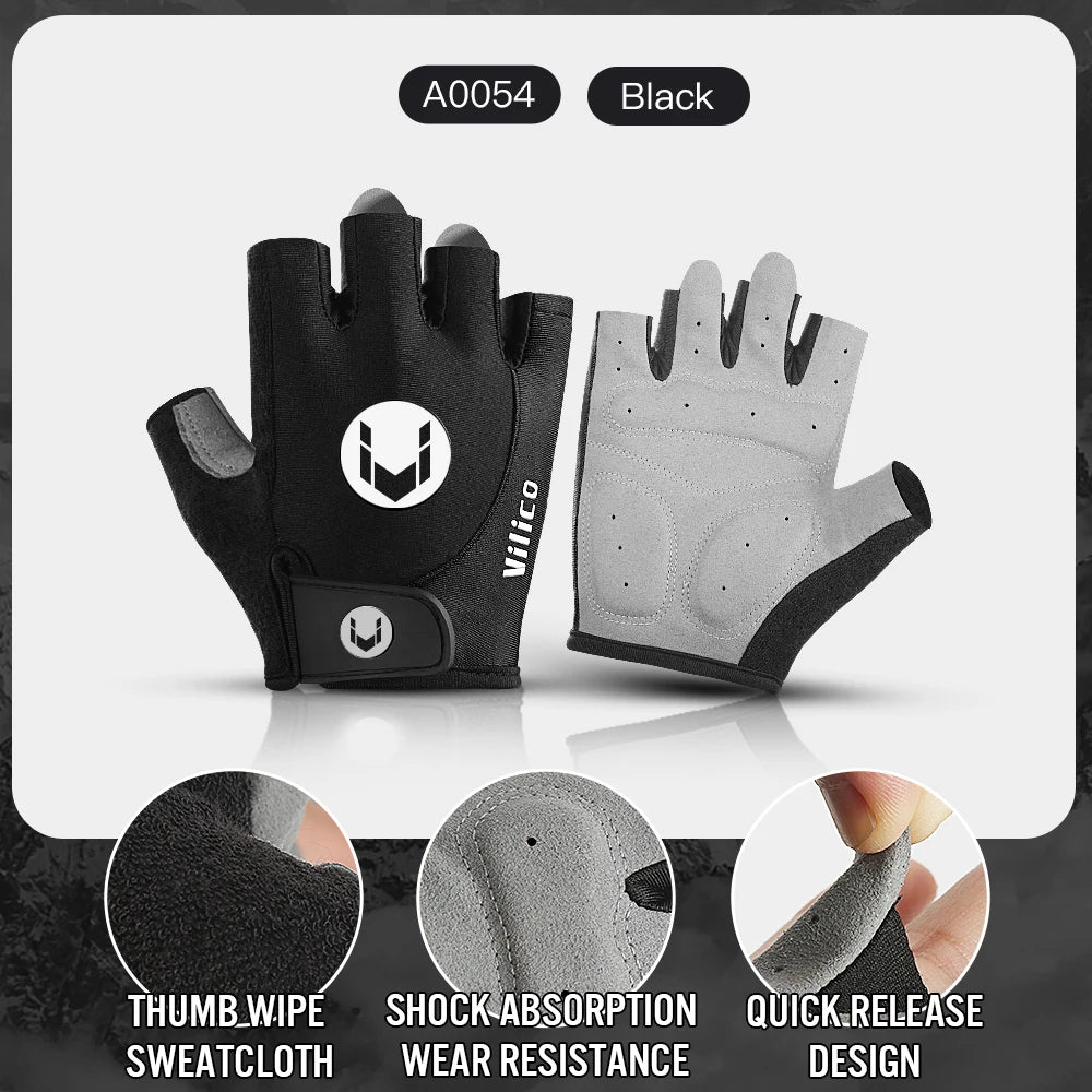 Breathable Cycling Gloves Anti Shock MTB Gloves - Smarsty