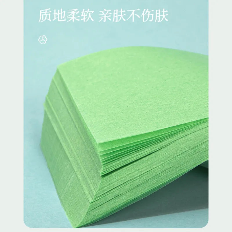 100 Pieces Fragrance Oil Absorbing Sheets for T-Zone Control - Smarsty