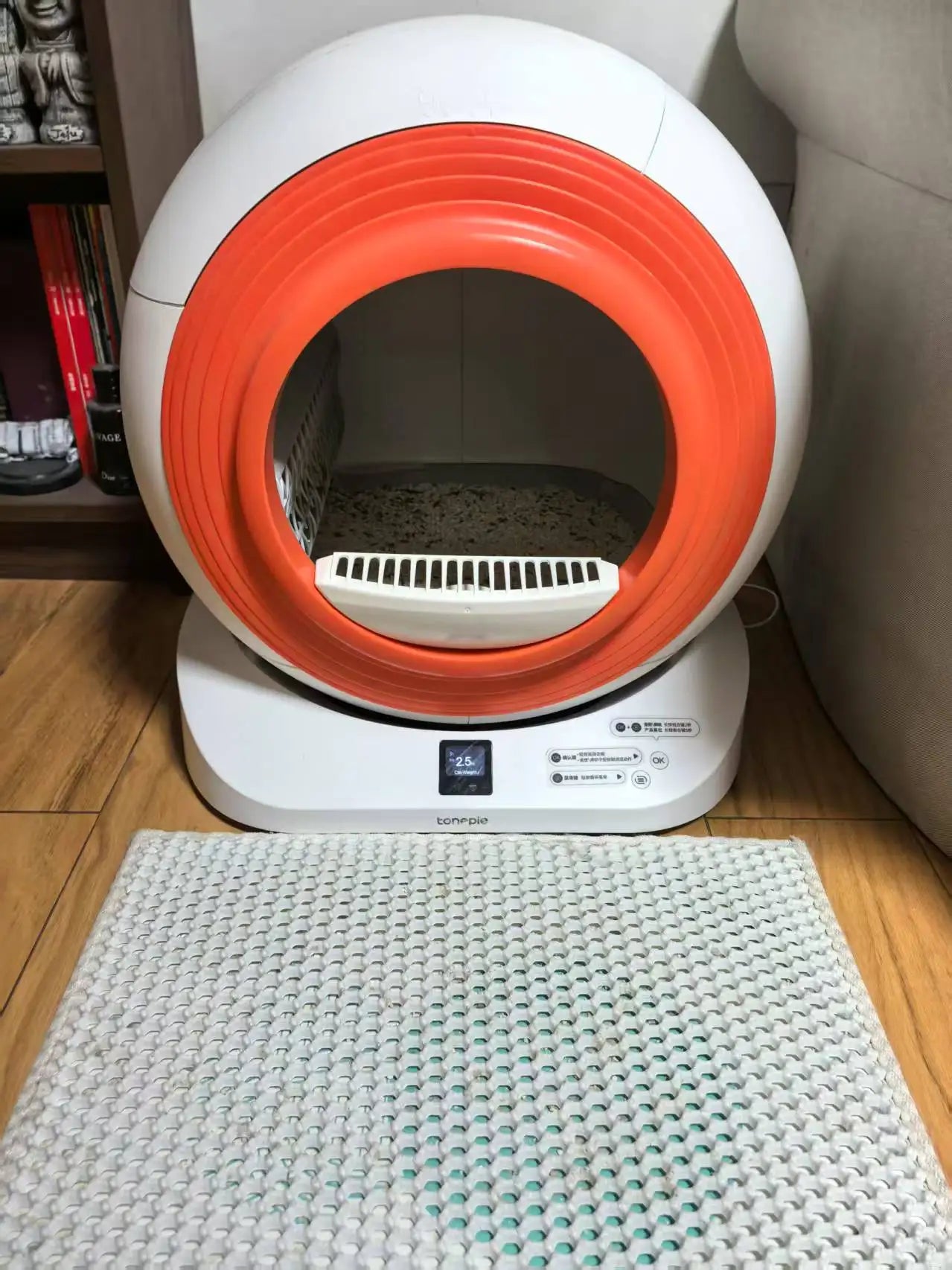 Automatic Cat Litter Box Accessory For Leak Prevention - Smarsty