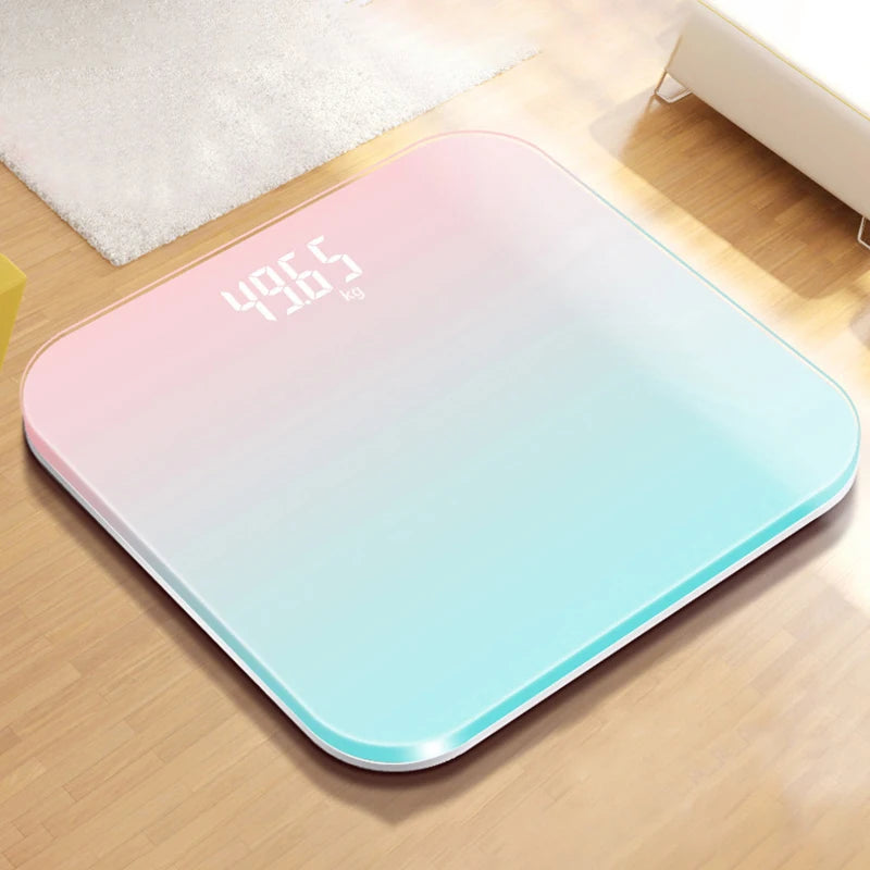 Gradient Color Digital Weight Scale with LCD Display - Smarsty