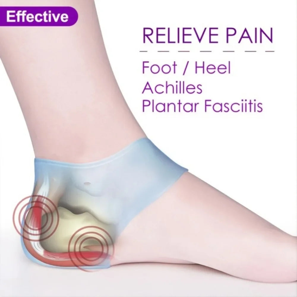 Heel Cushion Gel Protectors for Pain Relief and Comfort - Smarsty