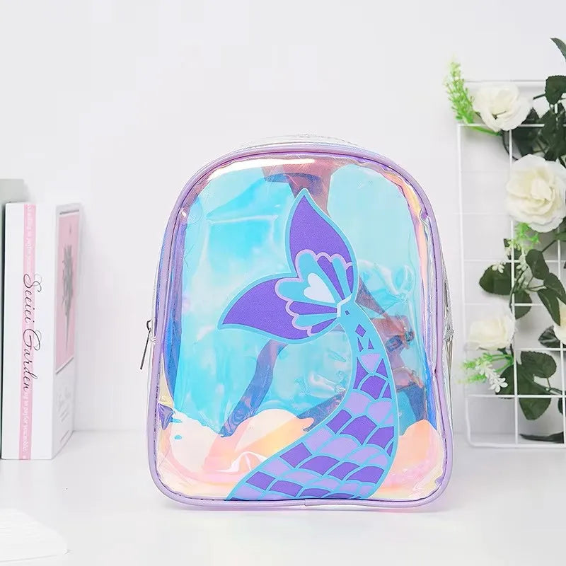 Kids Unicorn Backpack With Sequin Wings Waterproof - Smarsty