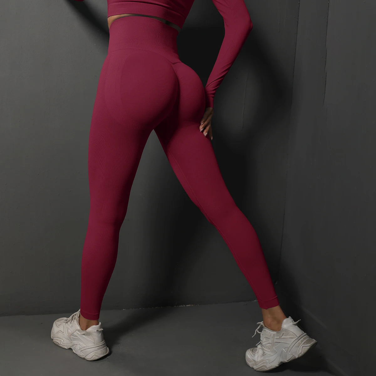 Seamless Gym Leggings Women Yoga Pants Sexy High Waist Booty Lifting Leggings Pants Women Sports Clothing Fitness Wear - Smarsty