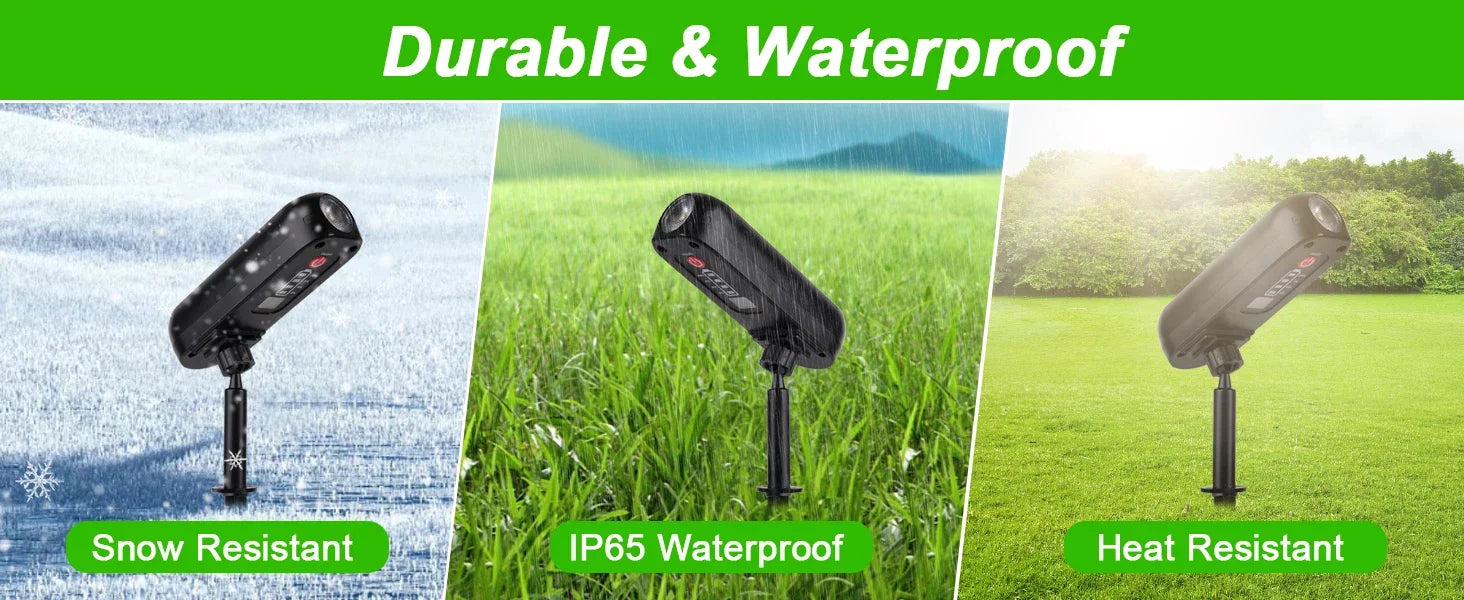 Solar LED Wall Light for Garden Pathway Illumination - Smarsty