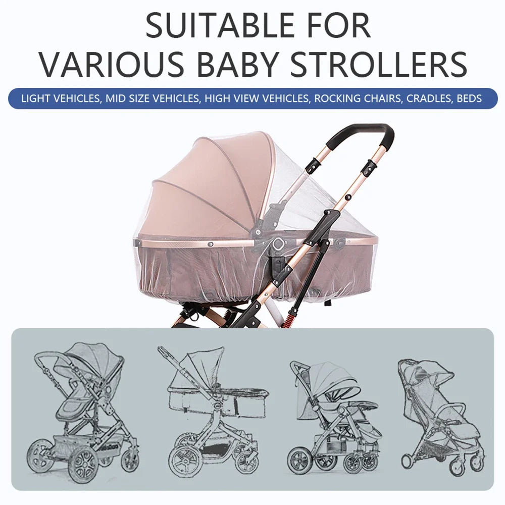 Portable Mosquito Net for Baby Stroller Protection - Smarsty