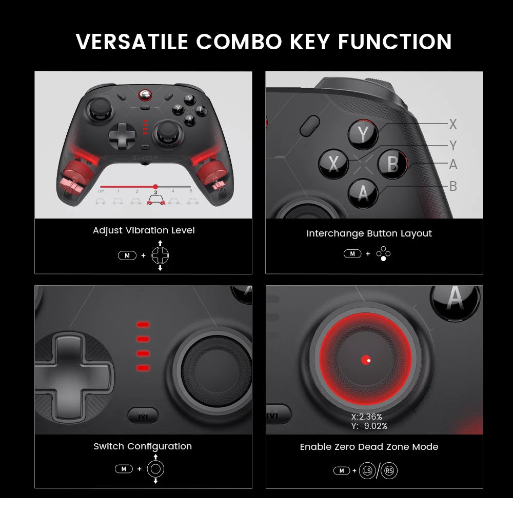 GameSir Cyclone 2 Wireless Controller for Nintendo Switch - Smarsty