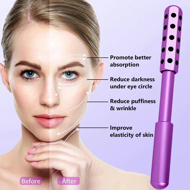 24 Germanium Face Massage Roller for Skin Care - Smarsty