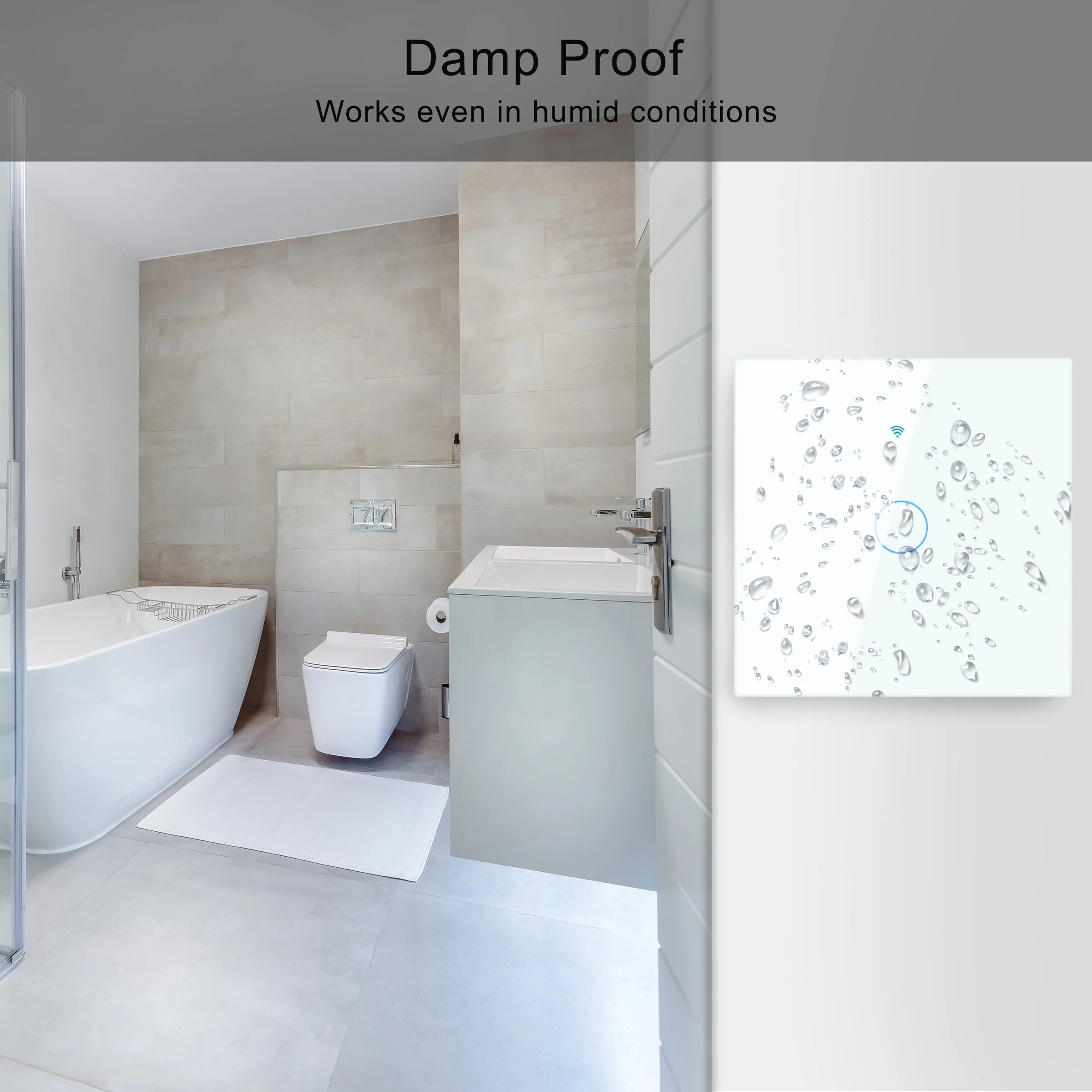 Smart WiFi Touch Light Switch with Remote Control - Smarsty