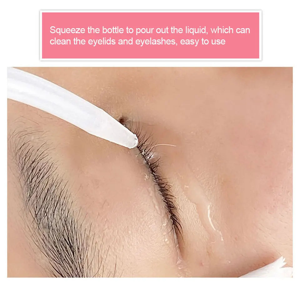 Eyelash Cleaning Bottle with Curved Spout 250ml 500ml - Smarsty