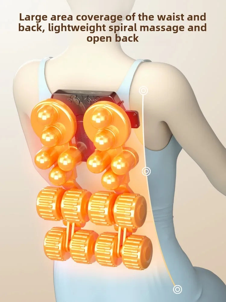 JAIYORL Electric Shiatsu Neck Massage Pillow with Heat - Smarsty