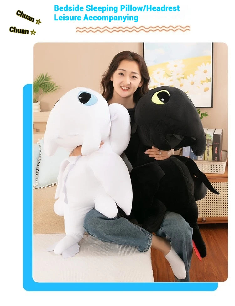 In Stock Little Flying Dragon Kawaii Plush Toy Lying Posture Style Toothless Doll Pillow Toys Children Couple Birthday Gift