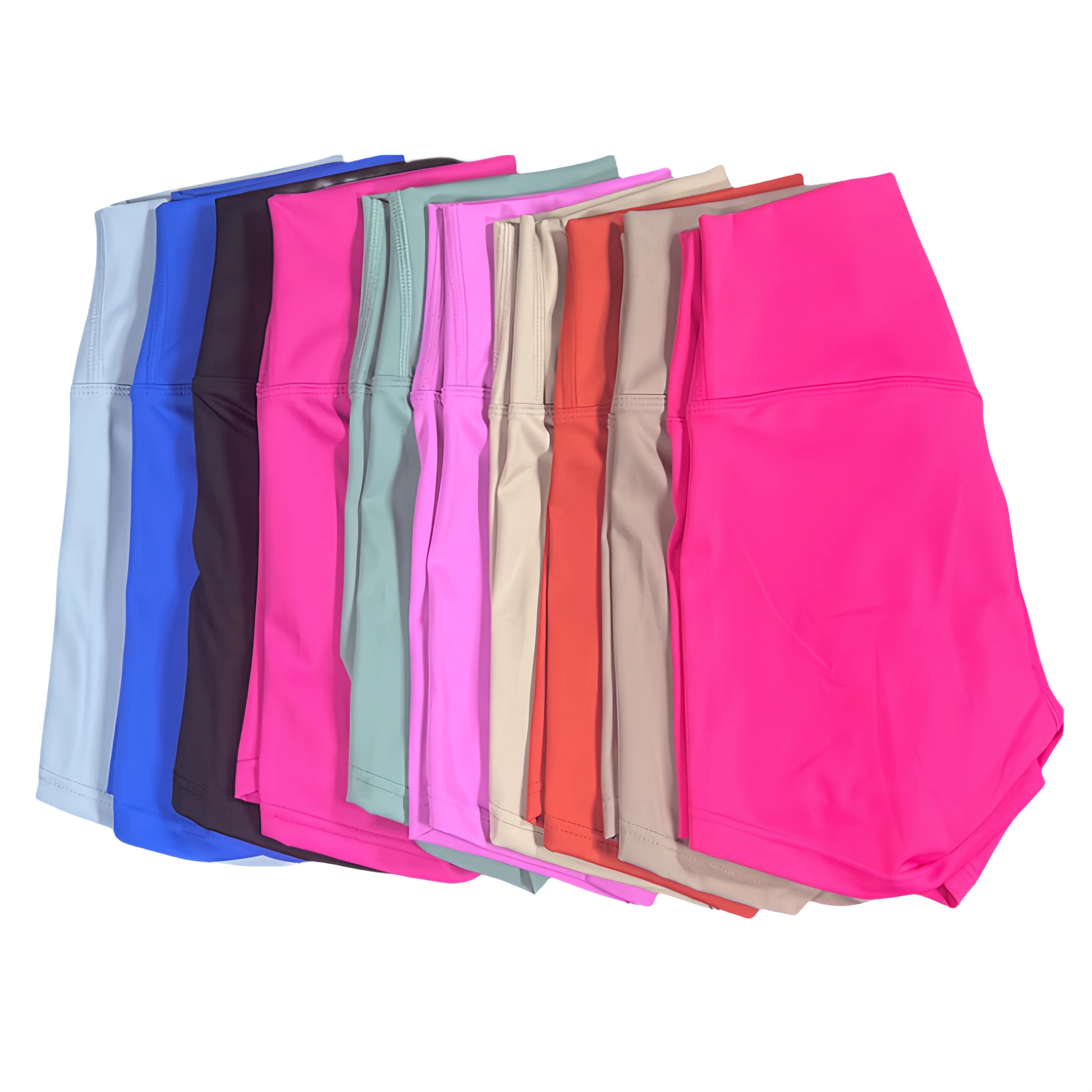 Women's Sports Yoga Shorts with High Waist, Hip Lift, Fitness, Running, Cycling, 3-point Shorts, Quick Drying Women's Yoga Short - Smarsty