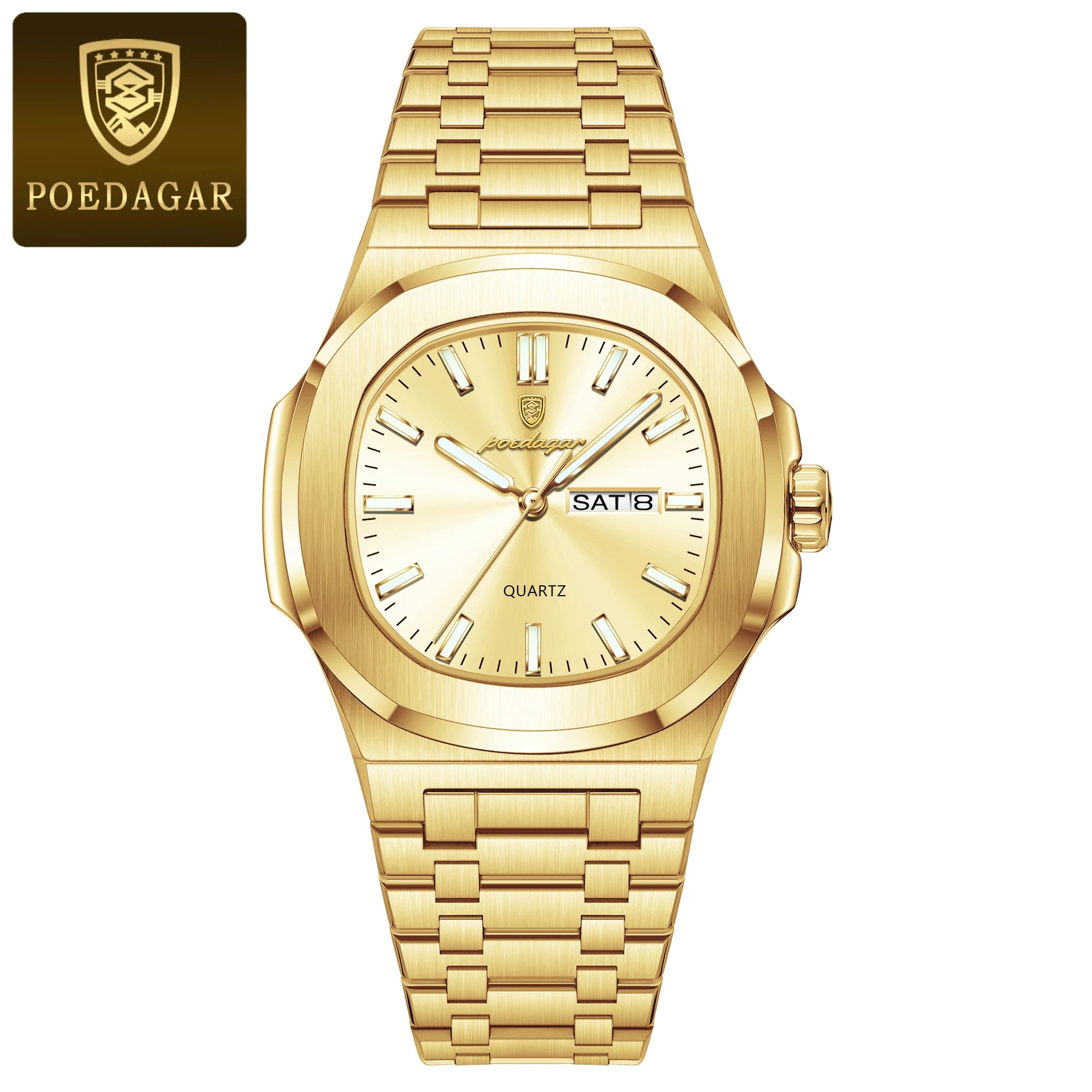 Luxury Waterproof Military Men's Watch with Luminous Feature - Smarsty