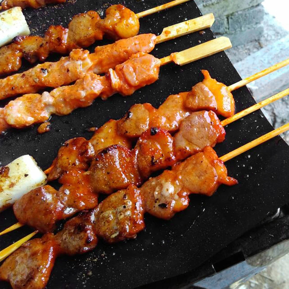 Non-Stick BBQ Grill Mat for Easy Cleanup - Smarsty