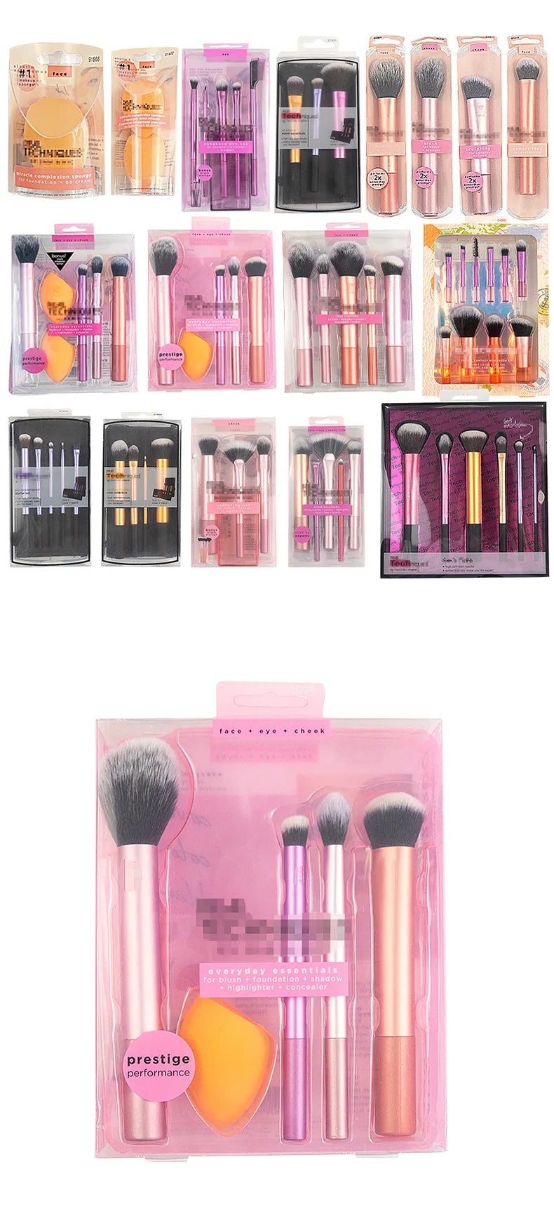 Full Set Makeup Brushes for Flawless Application - Smarsty