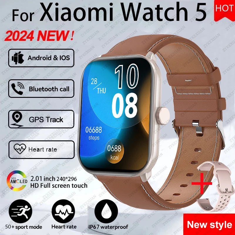 Xiaomi Watch 5 Global Version with HD AMOLED Screen - Smarsty