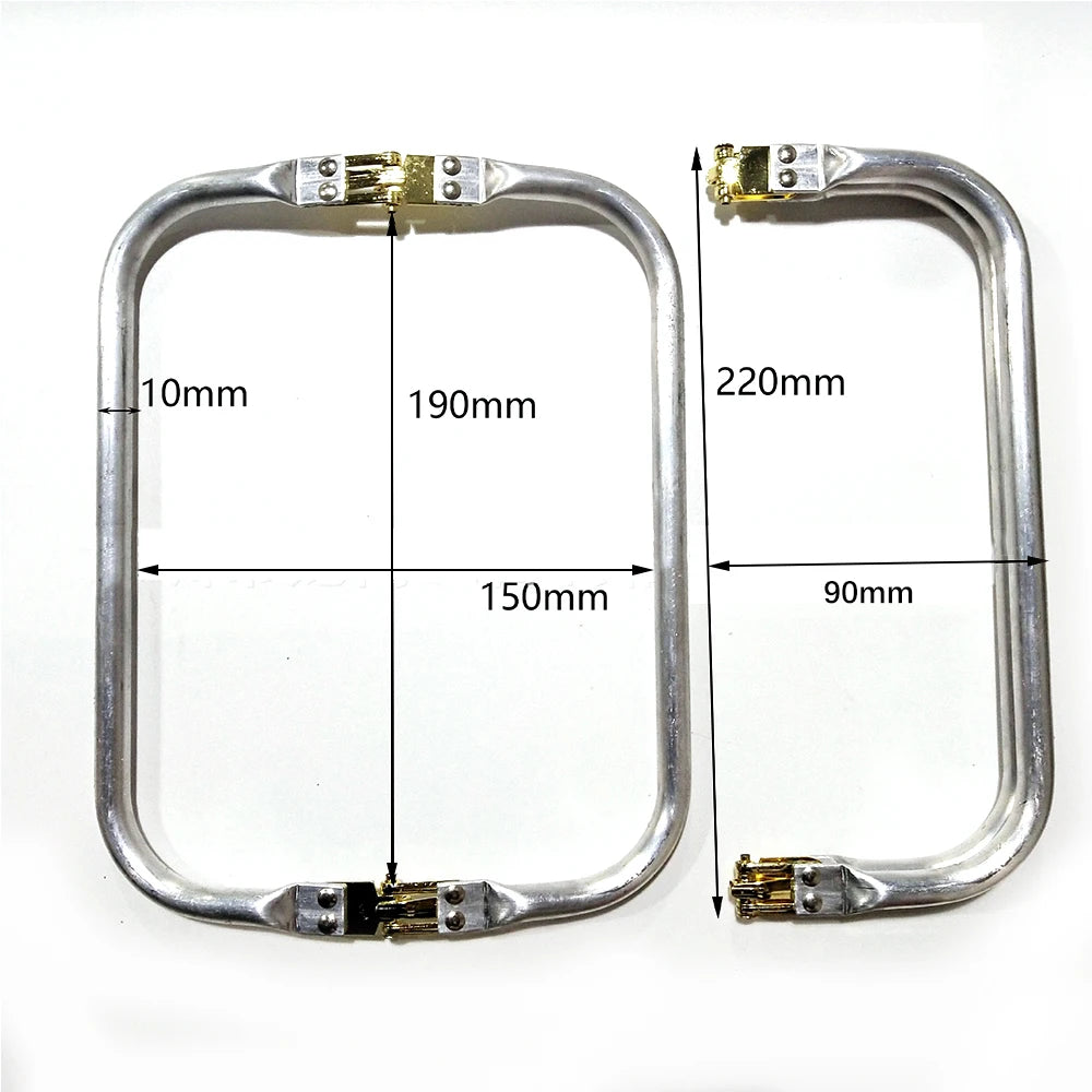 DIY Metal Purse Frame Handle Kiss Clasp Lock For Bag Sewing Craft Tailor Accessories Bag Frame For Purse Backpack Bags Parts