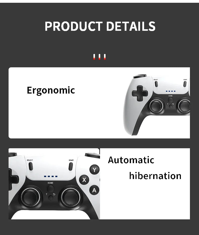Wireless Gaming Controller For PS1 PS2 PS3 PC - Smarsty
