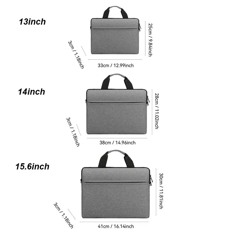 Ultra Thin Laptop Sleeve 13.3 To 15.6 Inch Velvet Lining - Smarsty
