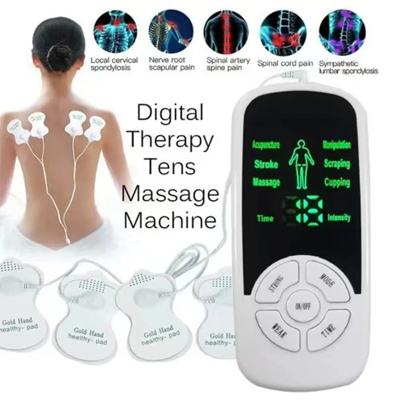Multi-Functional TENS Unit for Pain Relief and Muscle Relaxation - Smarsty