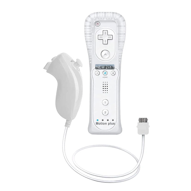 Nunchuck Controller Set with Motion Plus for Wii - Smarsty