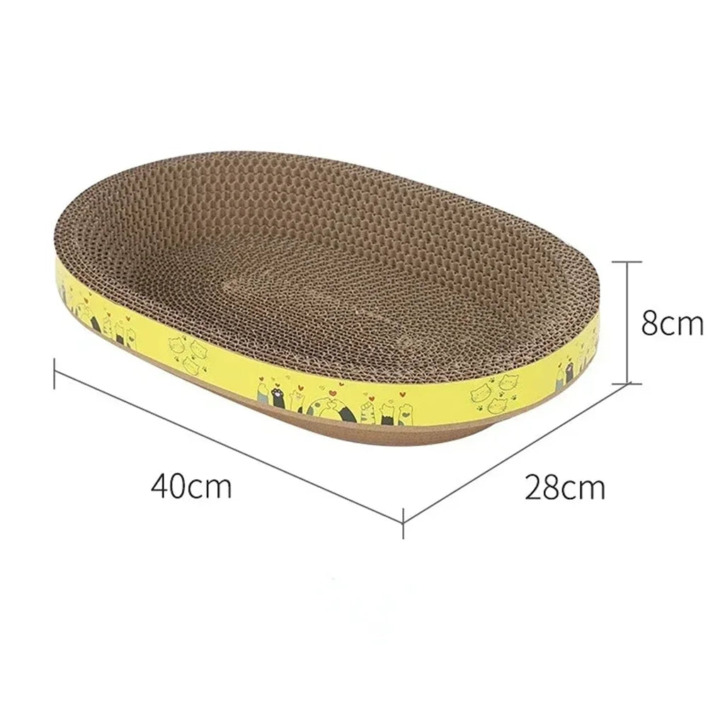 Cat Scratching Board with Durable Corrugated Paper - Smarsty