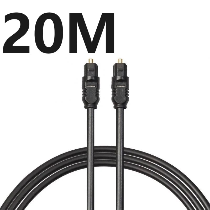 Digital Optical Audio Cable Gold Plated TosLink Connection - Smarsty