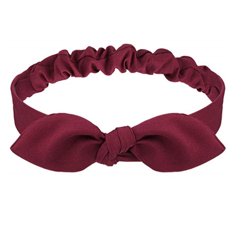 Boho Soft Elastic Headband For Women Vintage Cross Knot - Smarsty
