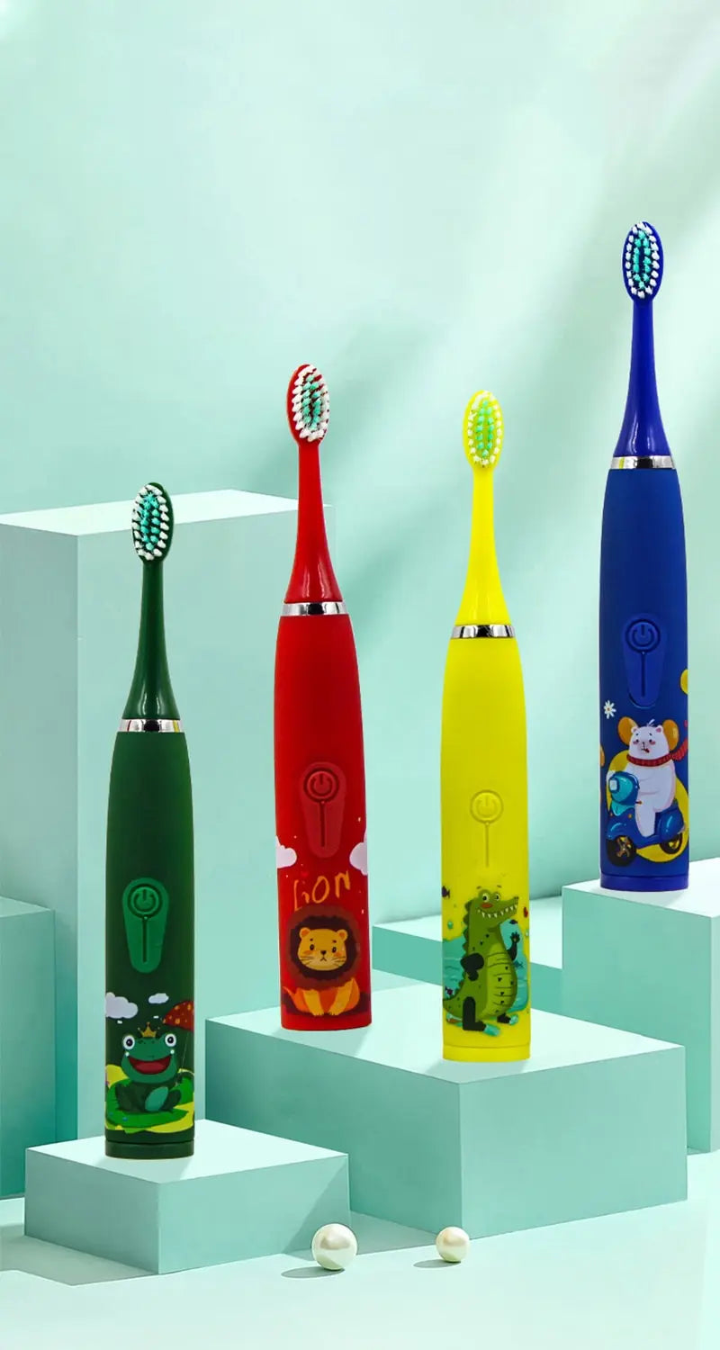 Children's Electric Toothbrush with Sonic Cleaning Feature - Smarsty