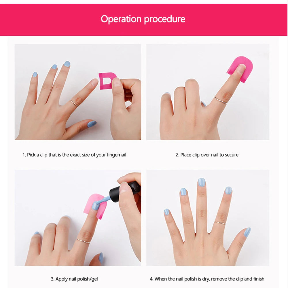 Nail Polish Protector Shields for Easy Nail Art - Smarsty
