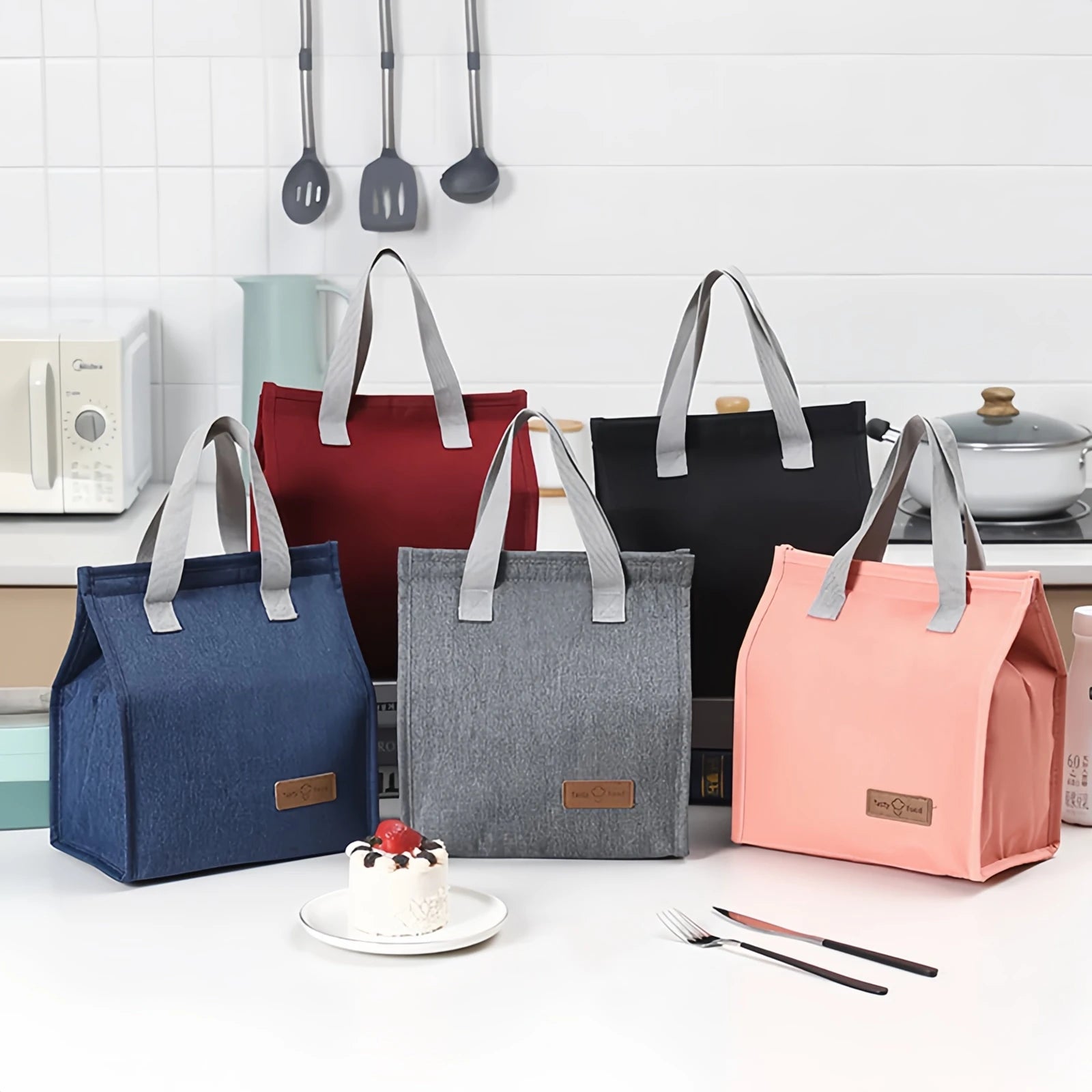 Office And Campus Insulated Lunch Bag With Leakproof Design - Smarsty