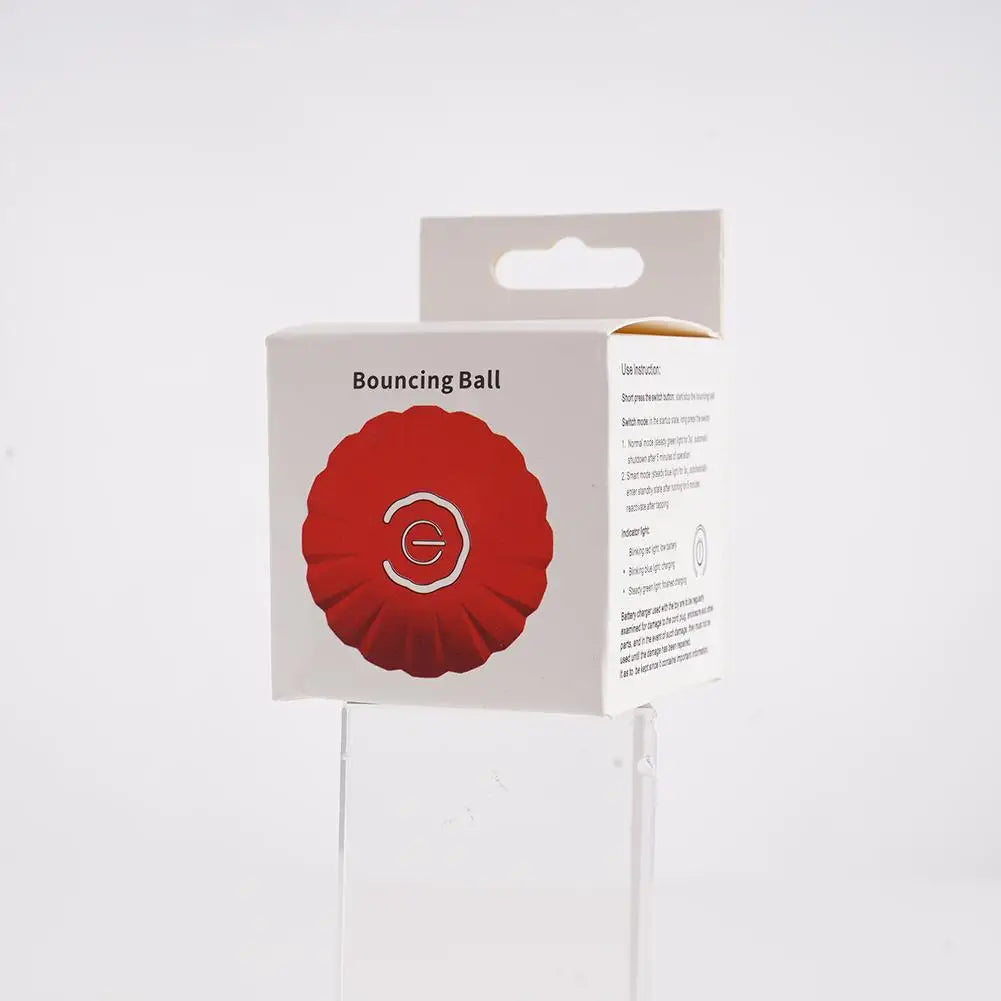 Interactive Dog Chew Toy Ball with Jumping Action - Smarsty