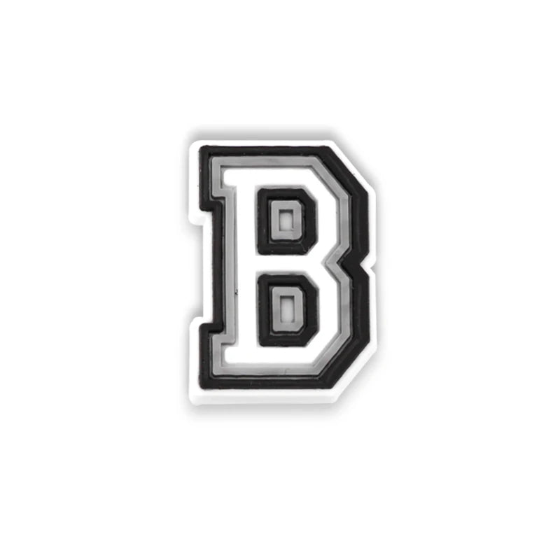 1 Pcs Letter Shoe Charms for Clog Sandals Shoe Decoration Number Alphabet Characters DIY Shoes Pins for Boy Girl Men Women