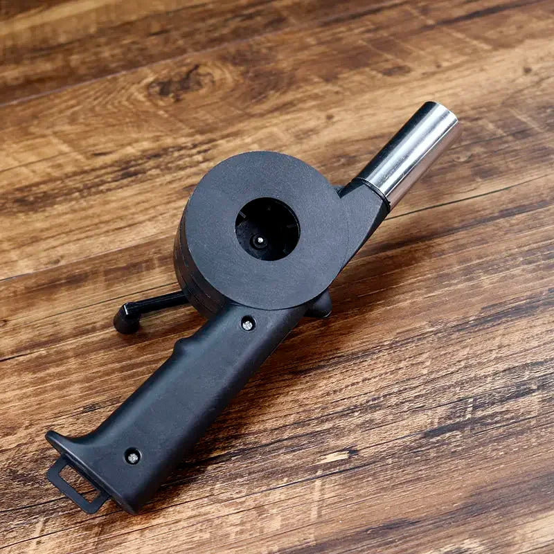 Portable Hand Crank Fan for Easy BBQ Fire Starting - Smarsty