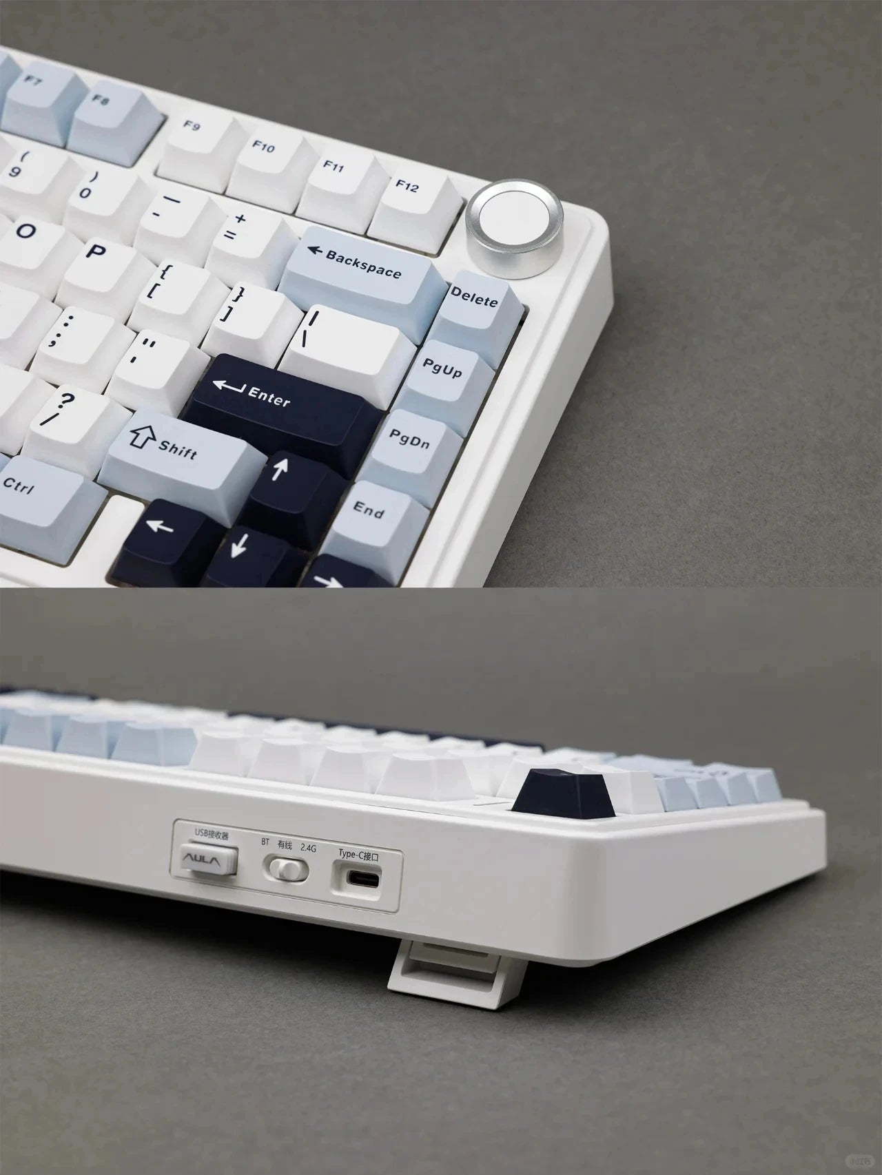 Wireless Mechanical Keyboard 75 Layout RGB Gasket Structure