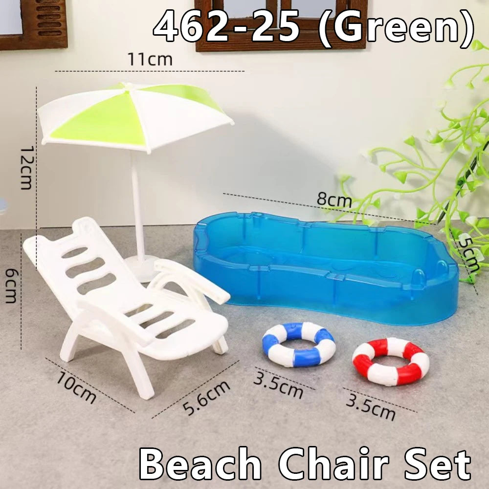 1:12 Dollhouse Miniature Cradle Crib Surround Bed Piano Table Set Furniture Kitchen Model Decor Toy Doll House Accessories by Smarsty