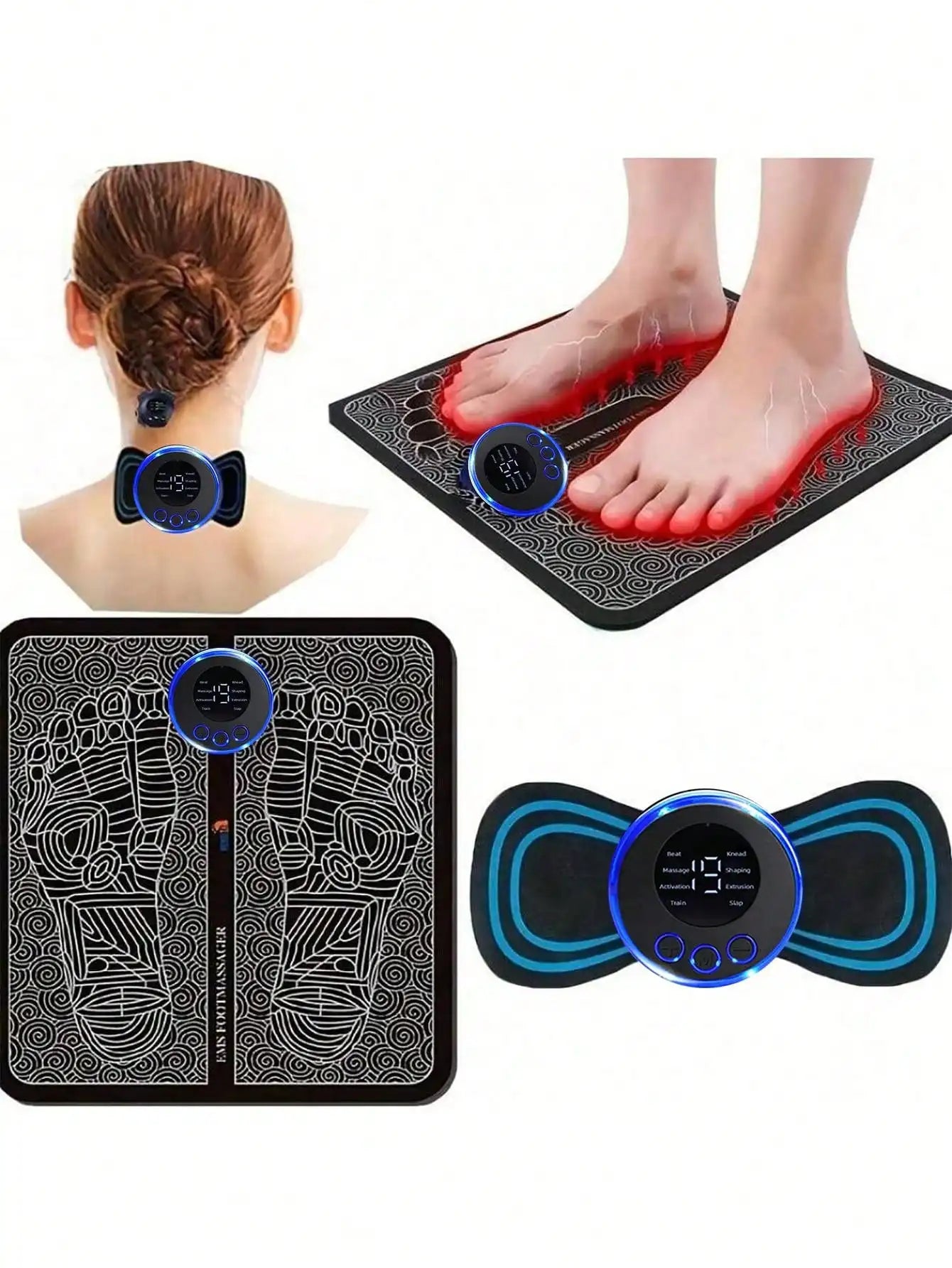 Ems Massager Kit for Relaxation and Pain Relief - Smarsty