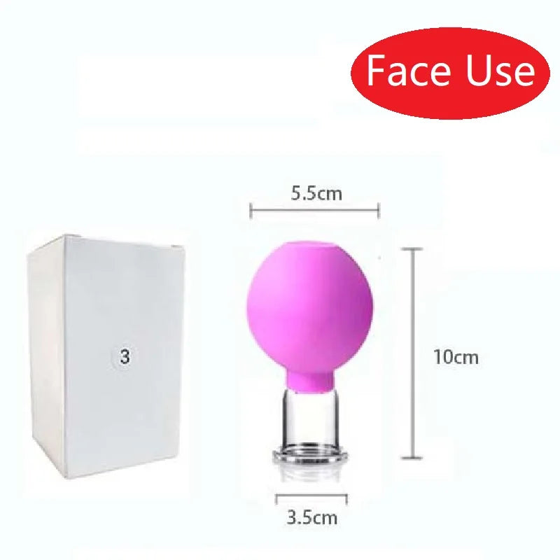 Slimming Face Suction Cup Cupping Jar for Beauty - Smarsty
