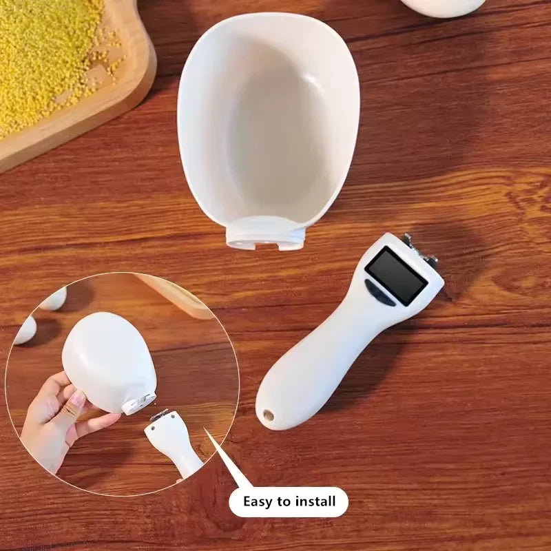 Digital Kitchen Measuring Spoon Scale for Accurate Pet Food - Smarsty
