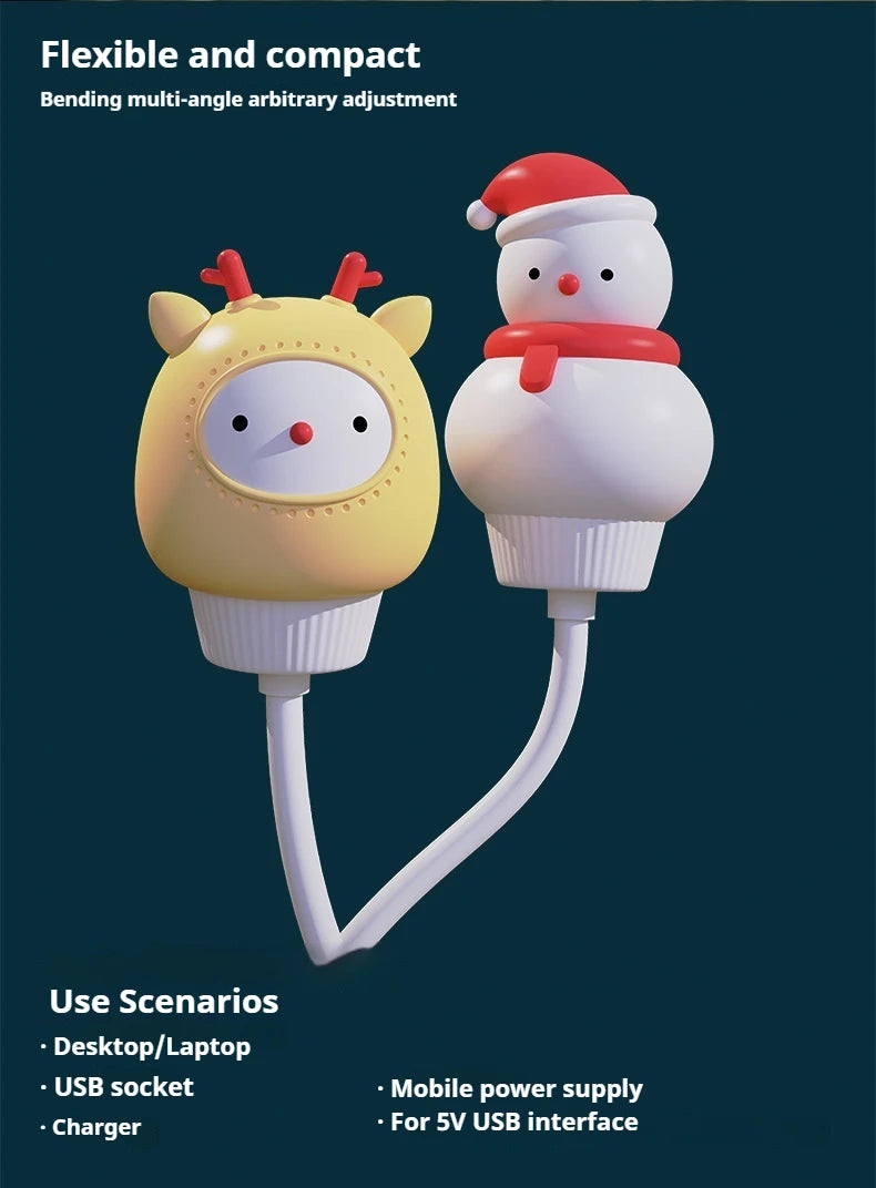 Cute Cartoon LED Night Light with Remote Control for Kids - Smarsty