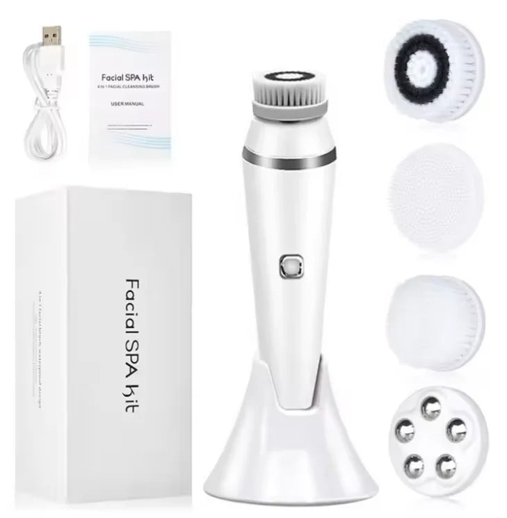 Electric Facial Cleansing Brush with Sonic Technology - Smarsty