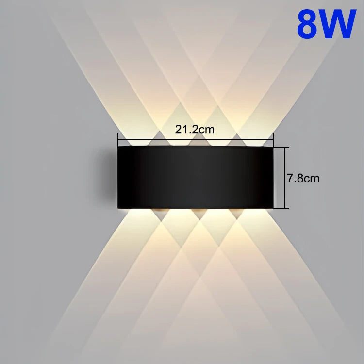 Waterproof LED Wall Light for Outdoor Decor - Smarsty