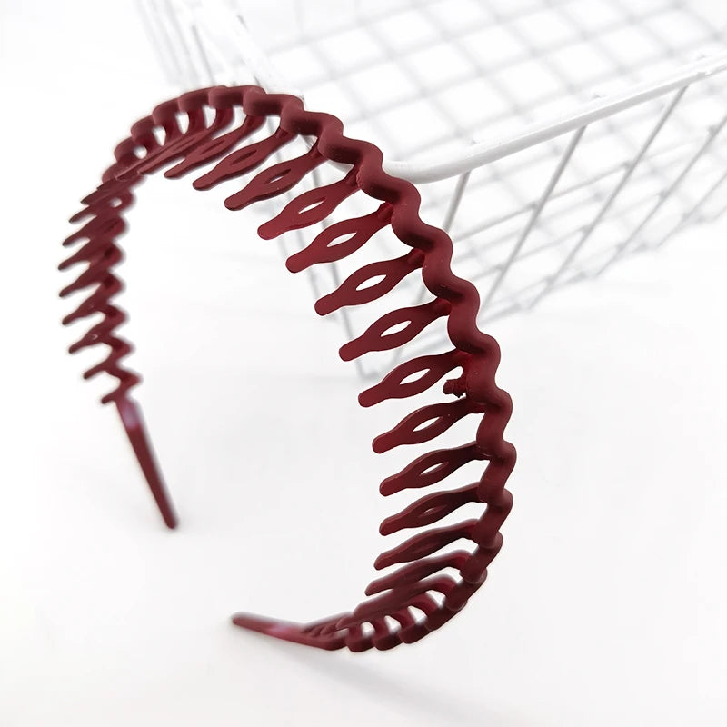 Frosted Color Non-Slip Hair Clip Headbands - Smarsty