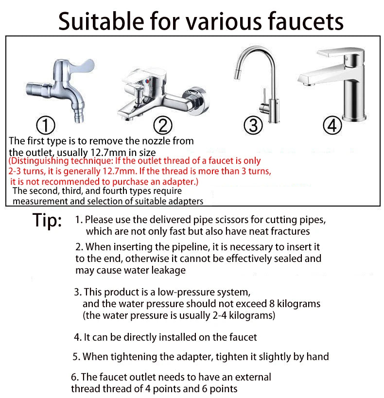 Universal Automatic Irrigation Sprinkler Kit for Efficient Watering - Smarsty