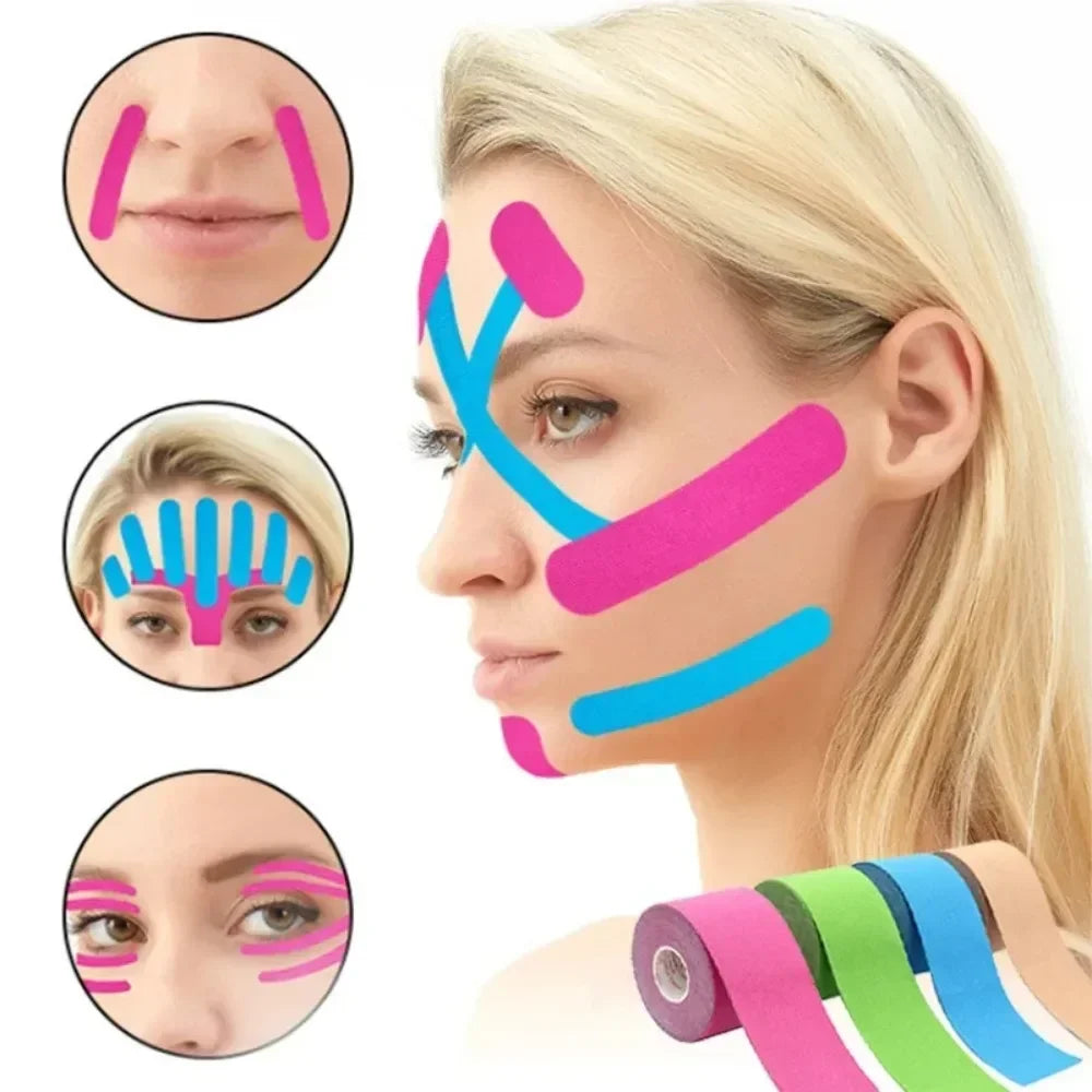 Kinesiology Tape for Instant Face and Neck Lift - Smarsty