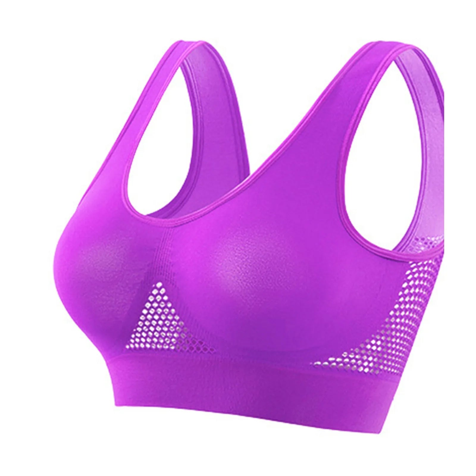 Beautiful Back Sports Bra Shockproof Running Fitness Anti-sagging Upper Collection Soft Support High-strength Women's Yoga Vest - Smarsty